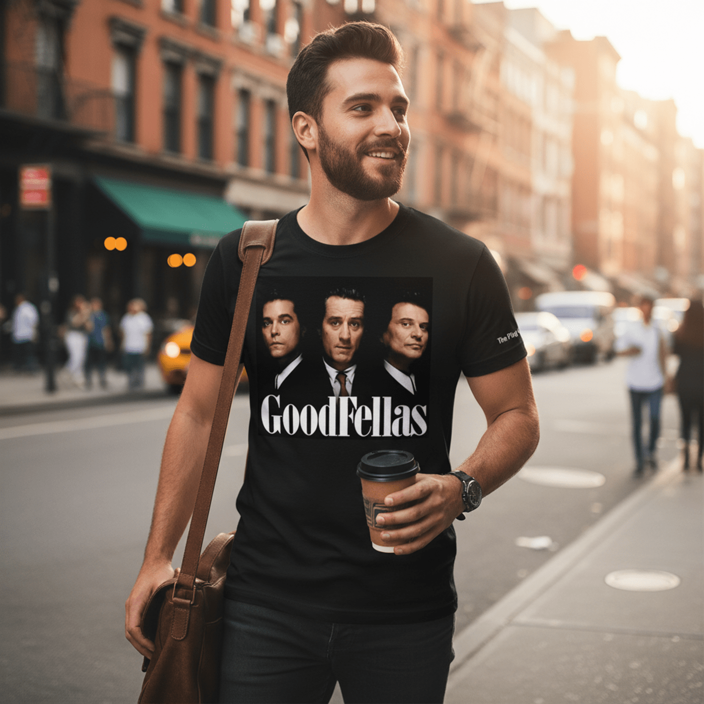 The Plug C. C. : GoodFellas Heavyweight Cotton T-Shirt - Art by Seepengoose: The Plug Clothing Company
