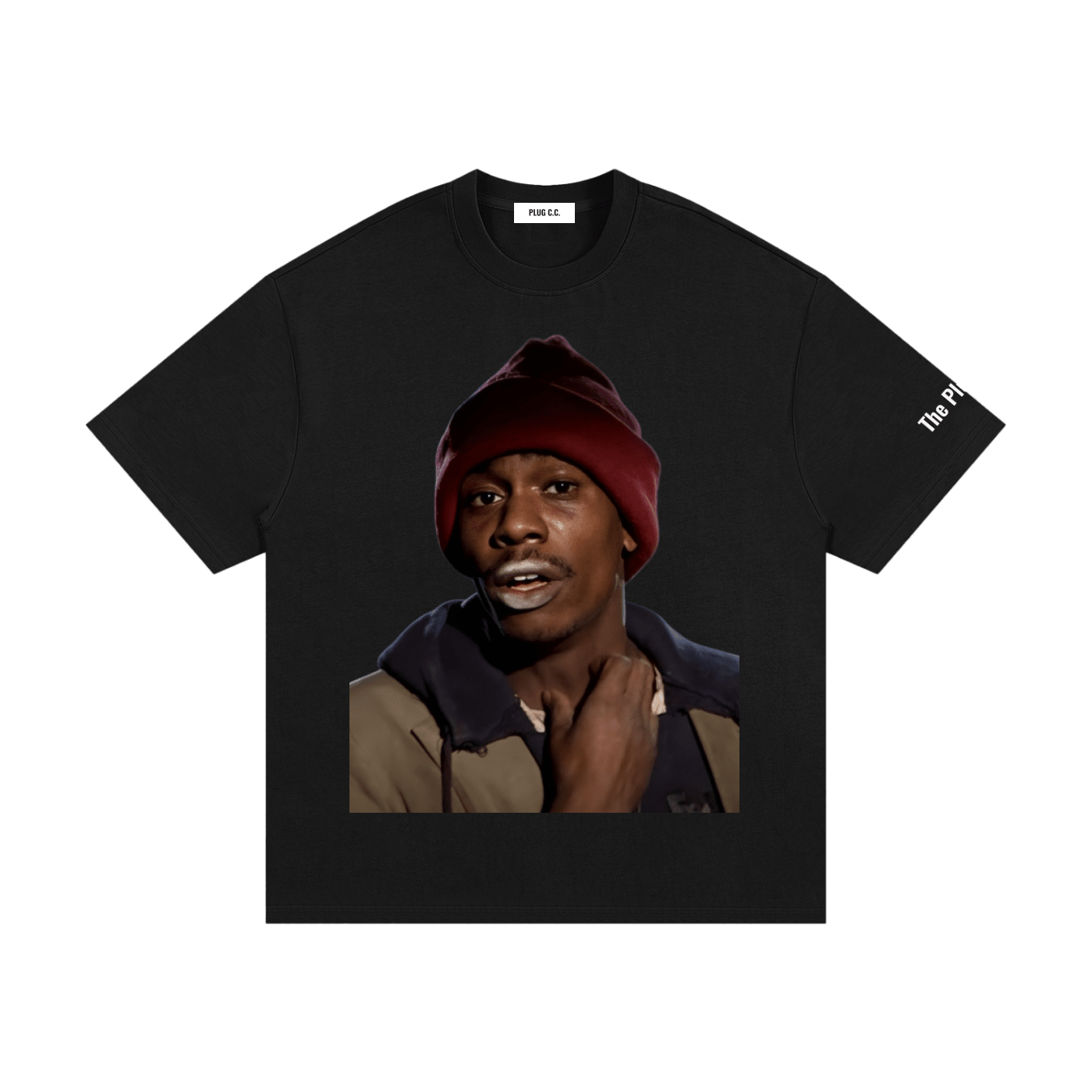 The Plug C.C.: The Custied Out T-Shirt - Art by Seepengoose: The Plug Clothing Company