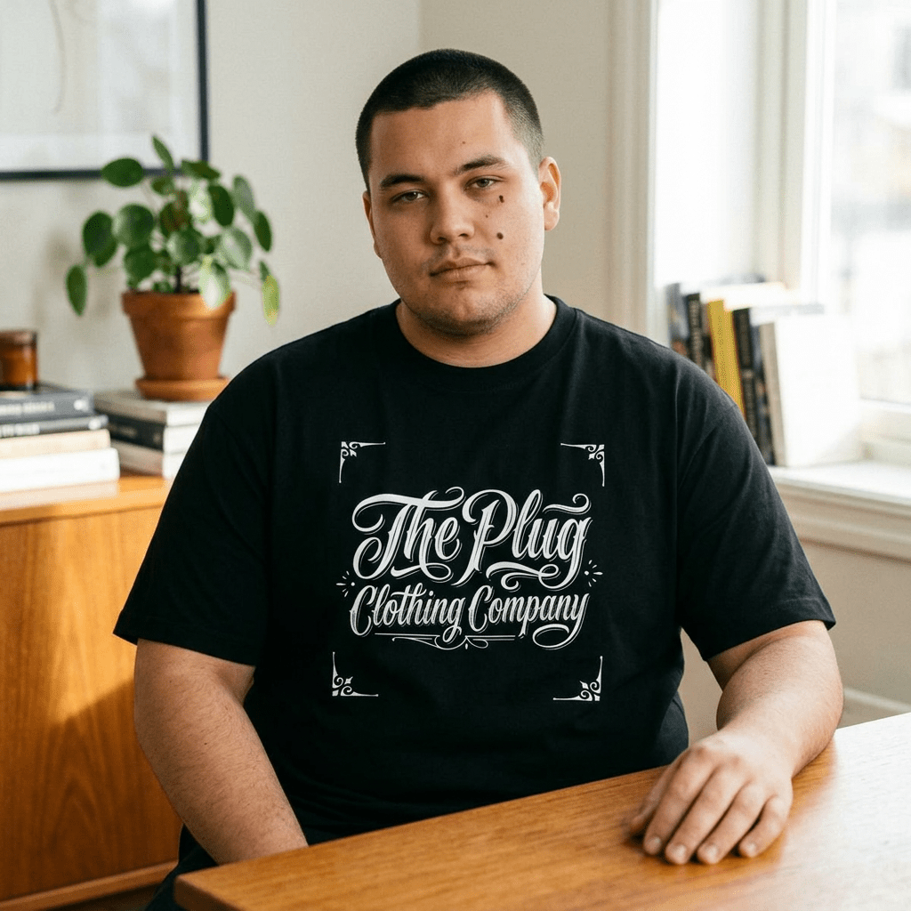 The Plug Clothing Company Graphic Tee - Art by Seepengoose: The Plug Clothing Company