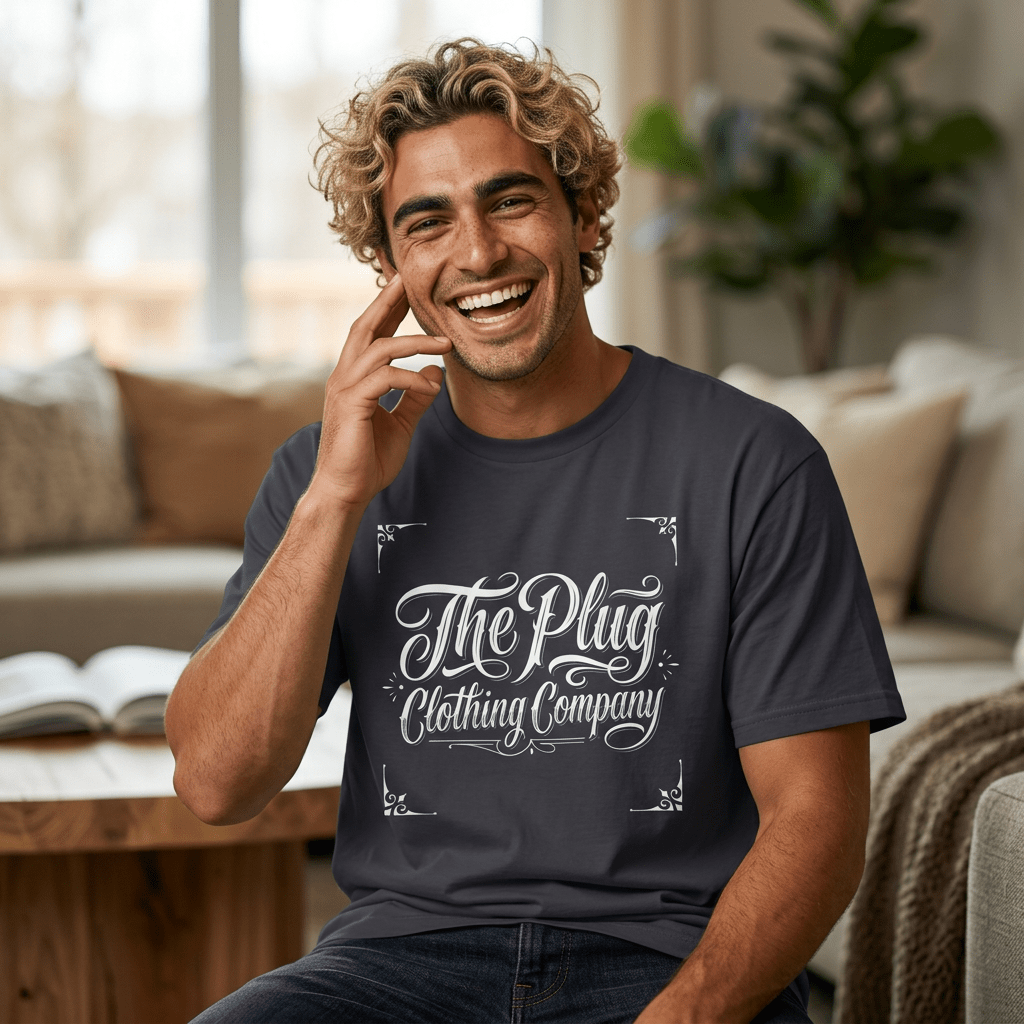 The Plug Clothing Company Graphic Tee - Art by Seepengoose: The Plug Clothing Company