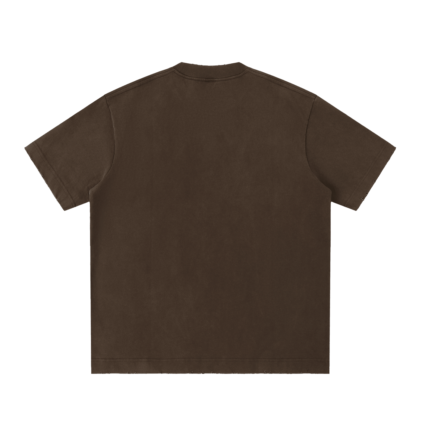 The Plug Clothing Company: Heavyweight Vintage Washed Frayed T-Shirt - Art by Seepengoose: The Plug Clothing Company