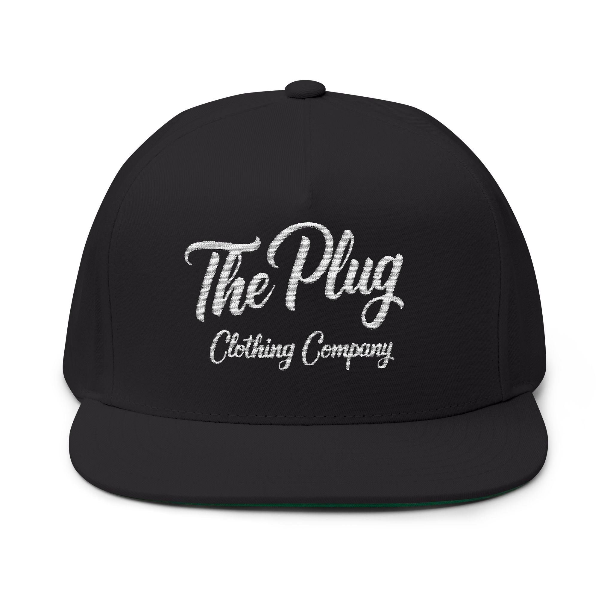 The Plug Clothing Company: Logo Embroidered Cap - Art by Seepengoose: The Plug Clothing Company