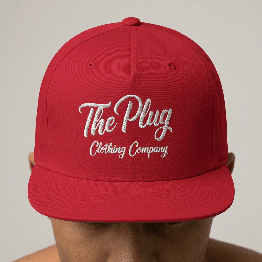 The Plug Clothing Company: Logo Embroidered Cap - Art by Seepengoose: The Plug Clothing Company