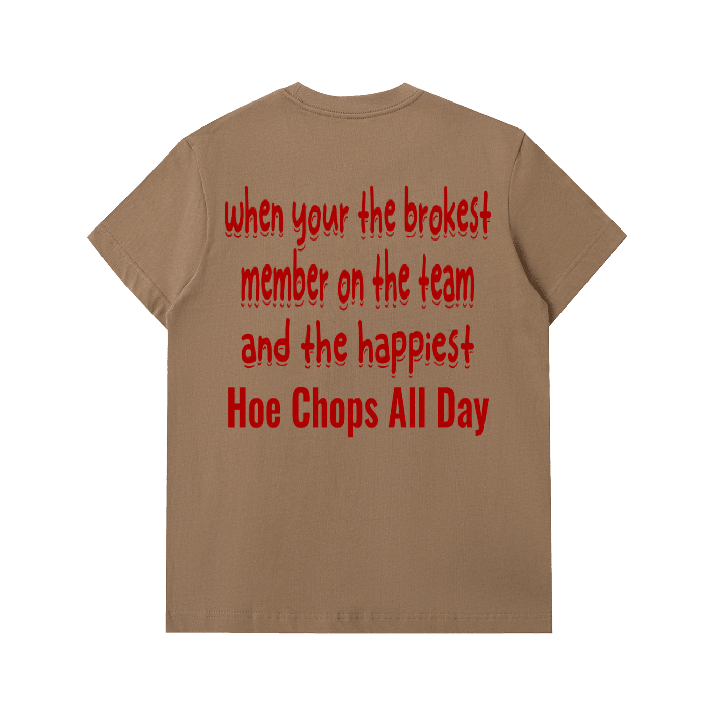 Trap Life Essential Heavyweight Cotton T-Shirt - Art by Seepengoose: The Plug Clothing Company