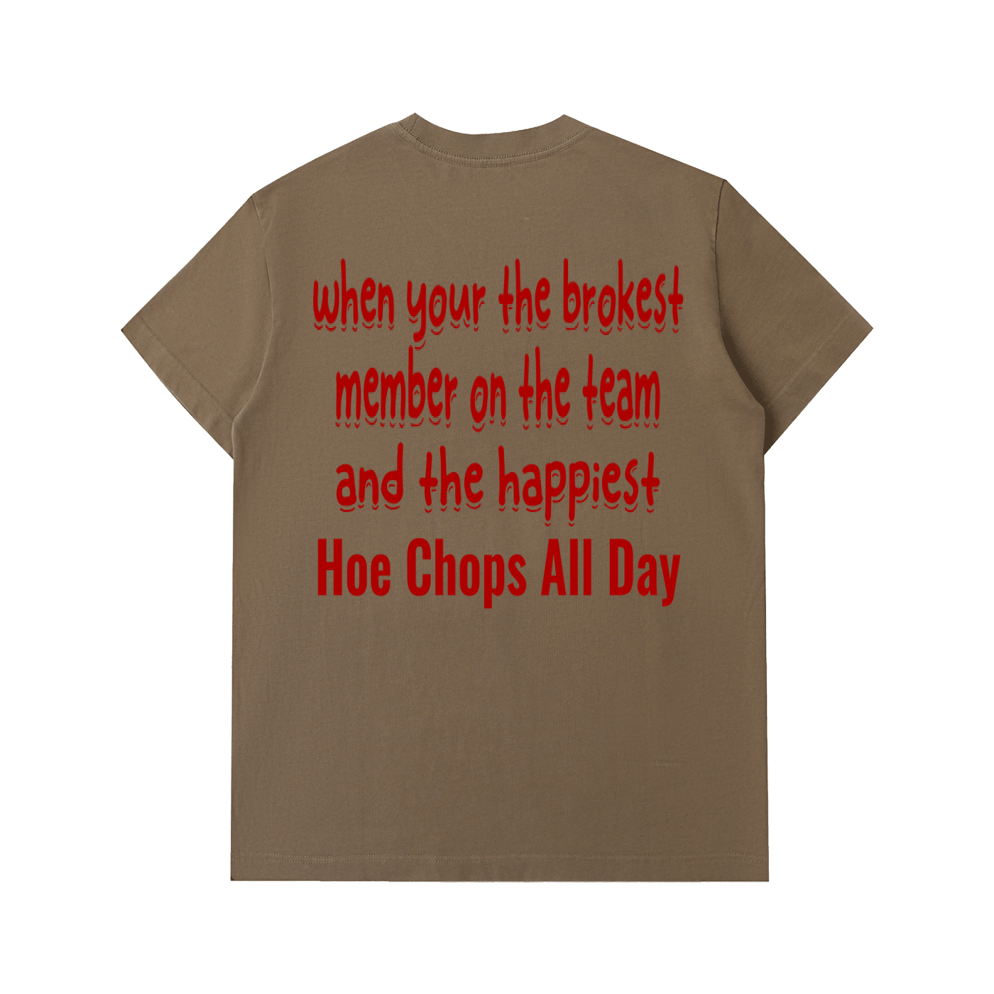 Trap Life Essential Heavyweight Cotton T-Shirt - Art by Seepengoose: The Plug Clothing Company