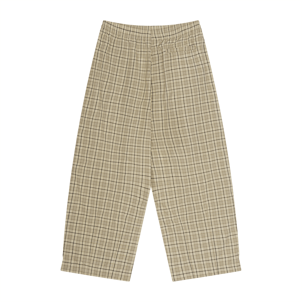 Trap Life Plaid Wide Leg Pants - Art by Seepengoose: The Plug Clothing Company