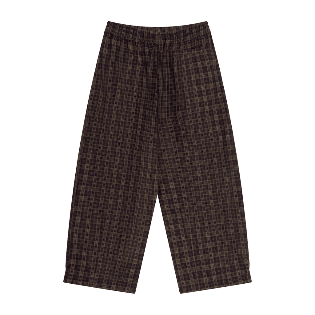 Trap Life Plaid Wide Leg Pants - Art by Seepengoose: The Plug Clothing Company