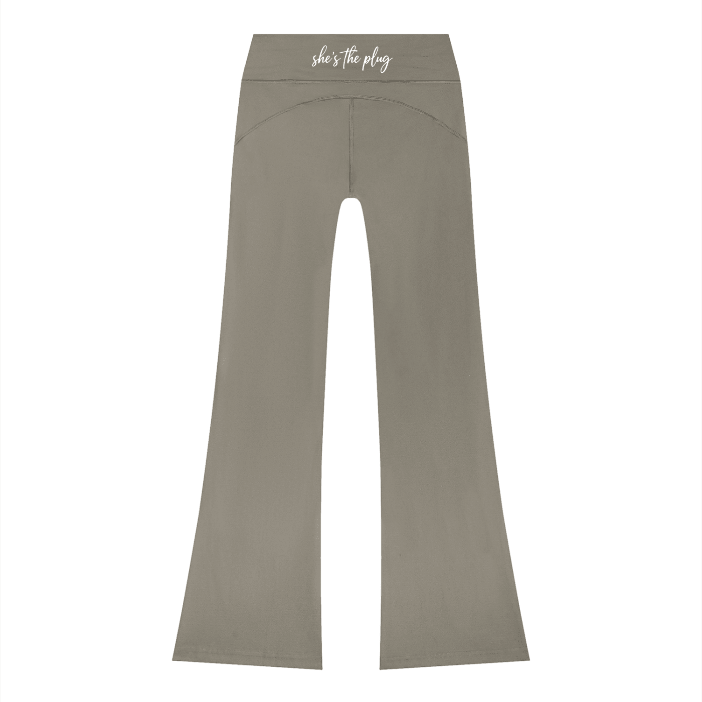 Women’s Flared Drawstring Yoga Pants by She's The Plug - Art by Seepengoose: The Plug Clothing Company